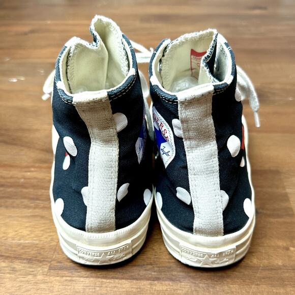 Converse Chuck Taylor All Star Shoe Mens 7 W 9 Polka Dot Comme des Garçons PLAY main image 6